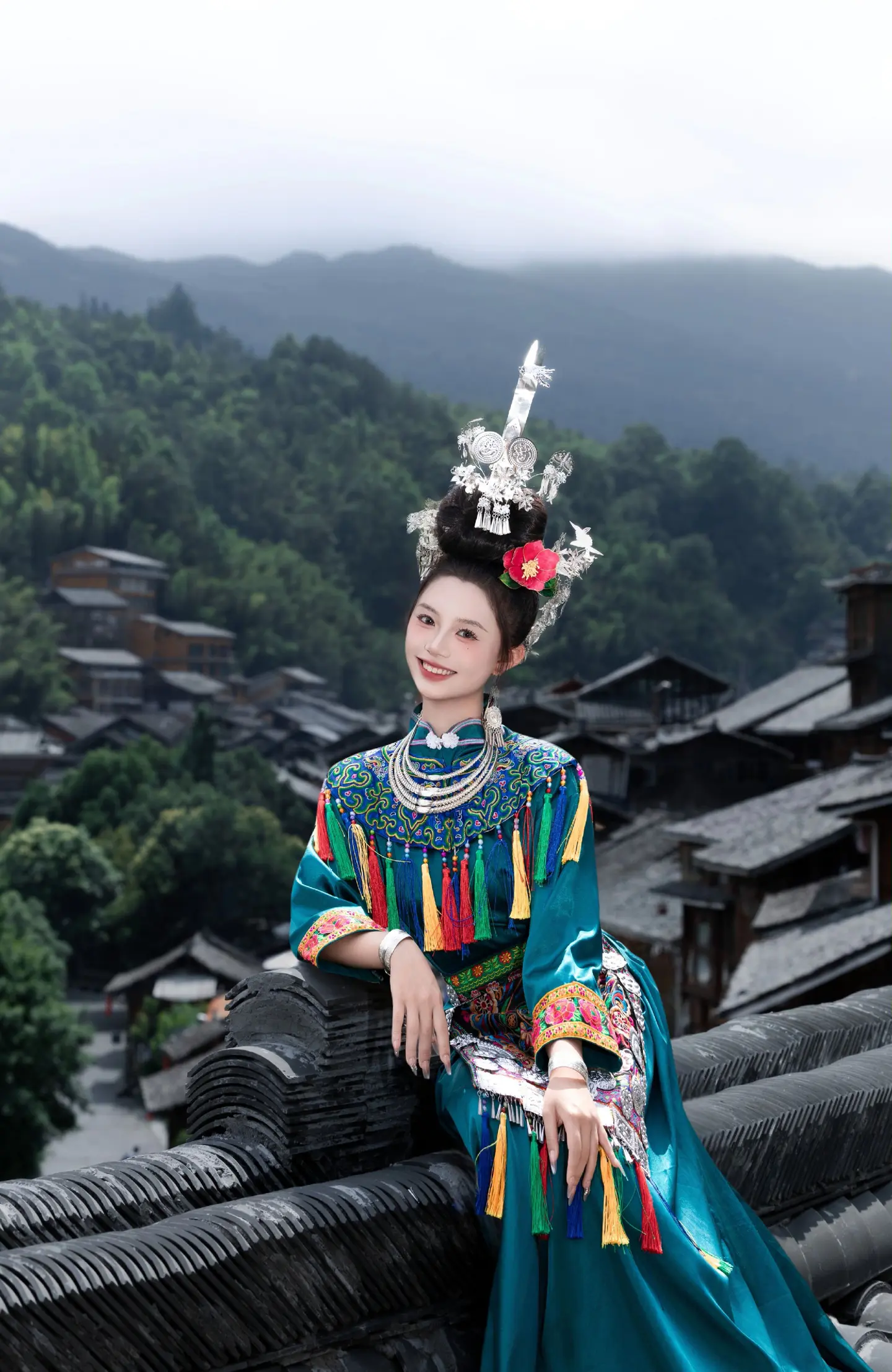 去侗寨当然要穿侗服啦！